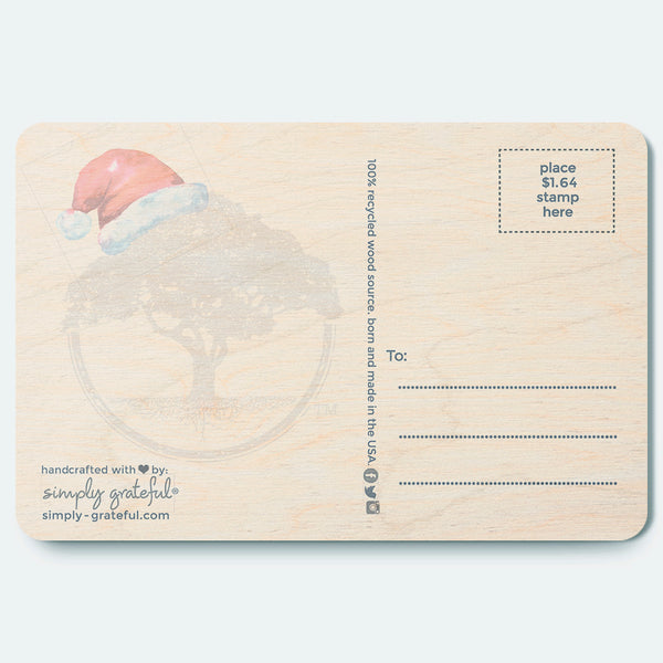 Dear Santa Postcard