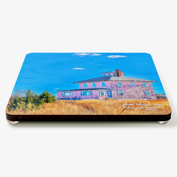 The Pink House Coaster