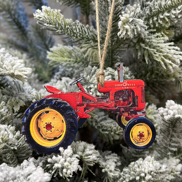 Red Tractor Ornament