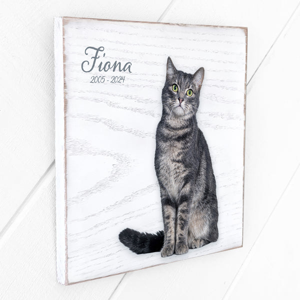 Custom 10x10 Petrichor Wall Art (White Distressed Wood)