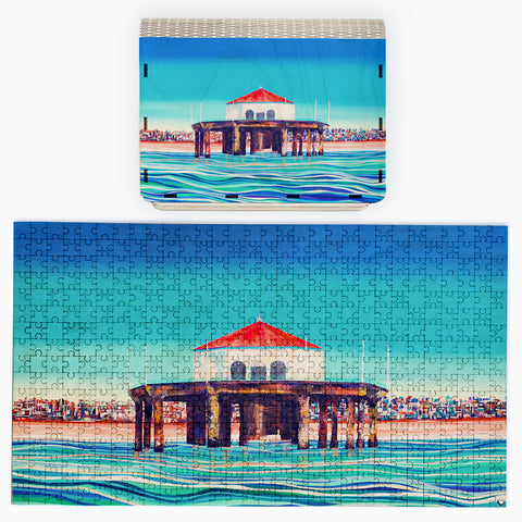 Surfer's Eye 500 Piece Puzzle