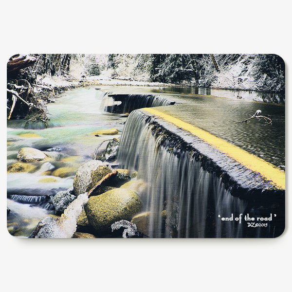 End of the Road Postcard
