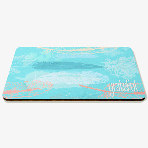 Grateful ~ Feathers Postcard