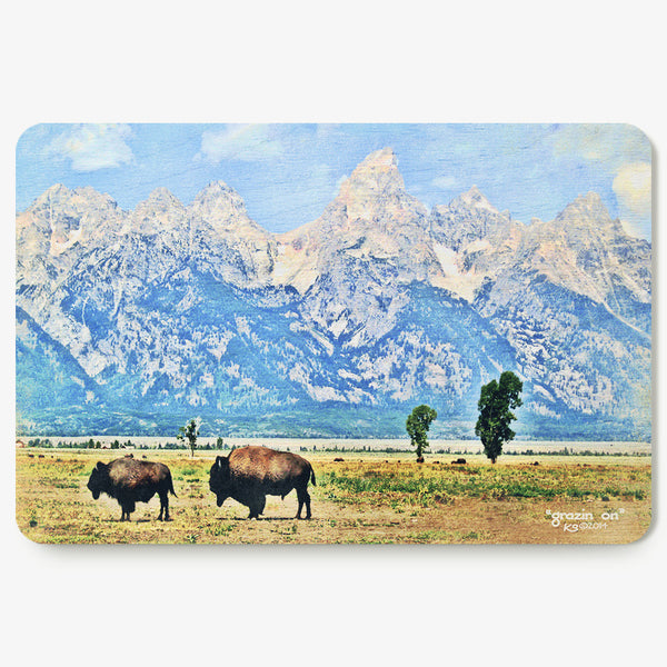 Grazing On Postcard