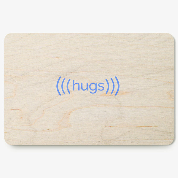 Hugs Postcard