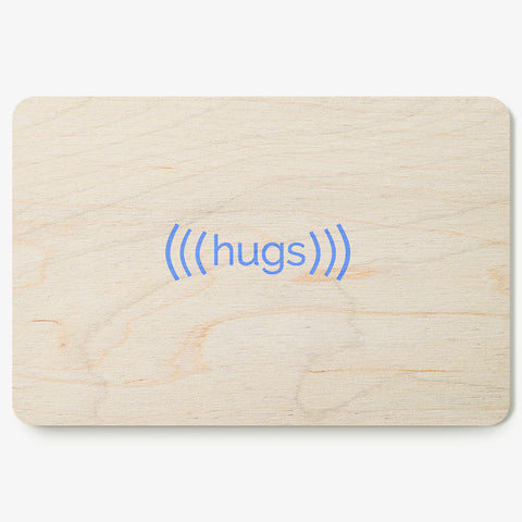 Hugs Postcard