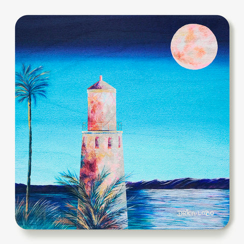 Pink Moon Coaster