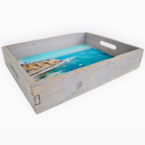 Point V Serving Tray