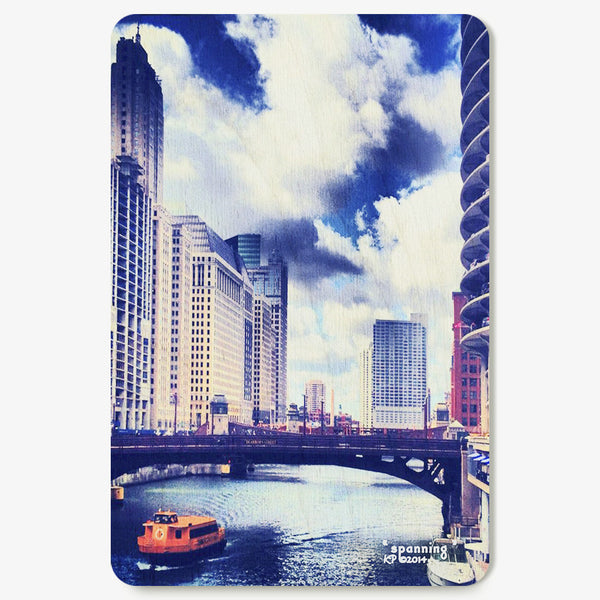 Spanning Postcard