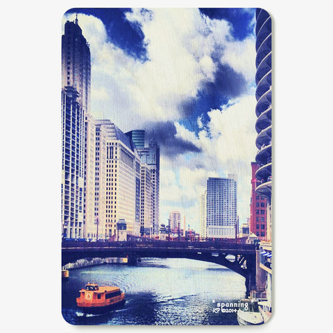 Spanning Postcard