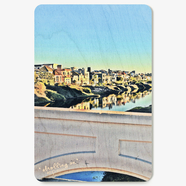 Strolling Postcard