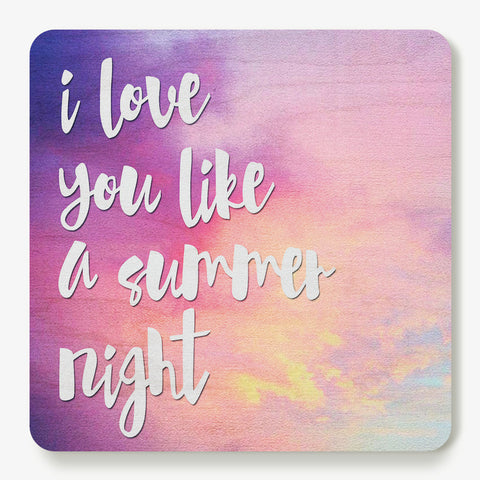 Summer Night Coaster