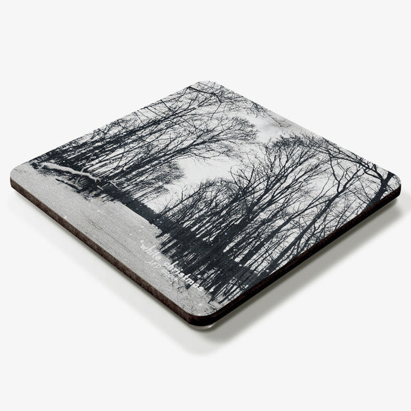 White Christmas Coaster