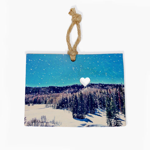 Snowdance Ornament