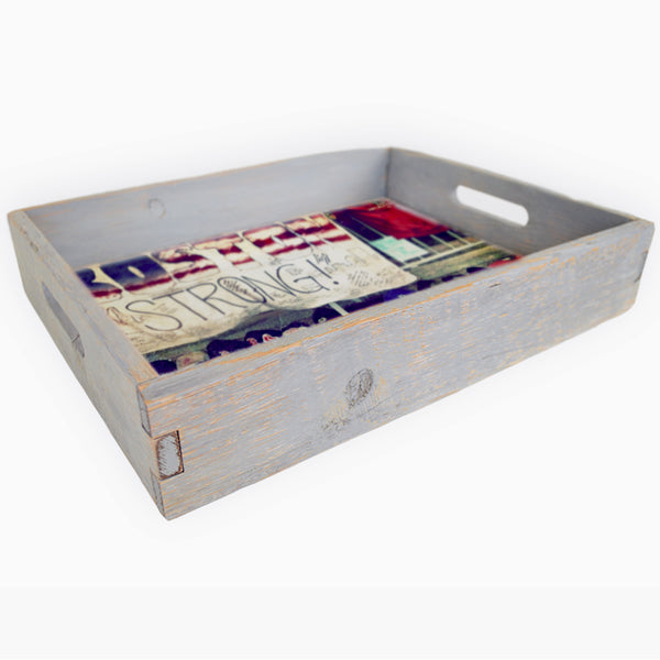 B Strong Serving Tray