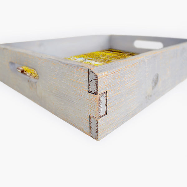 Golden Light Serving Tray