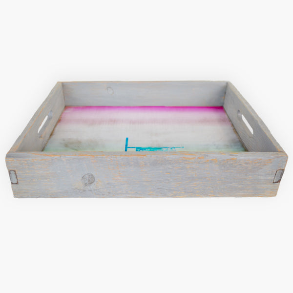 Happy Sanding Serving Tray