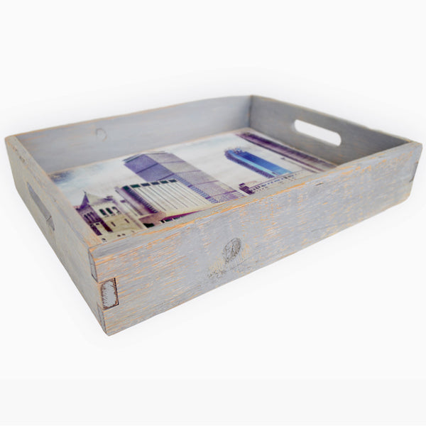 Pooling Lights Serving Tray