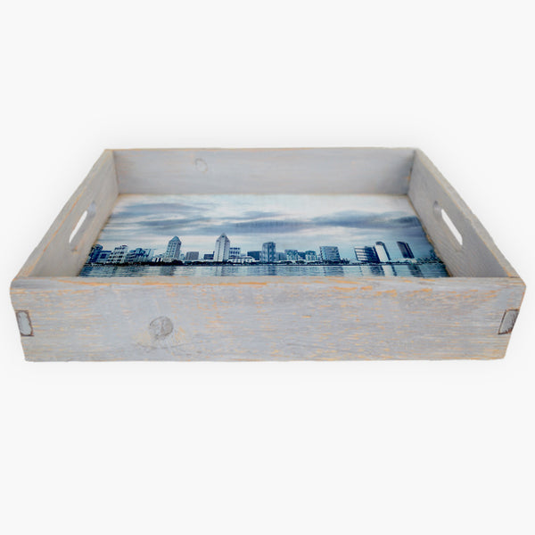 Silverlined Serving Tray