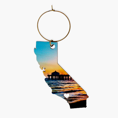 Sweet Flame Wine Charm