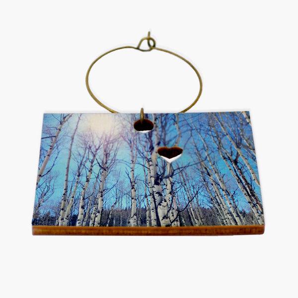 Flaring Wine Charm