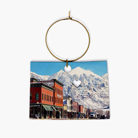 Rising Wine Charm