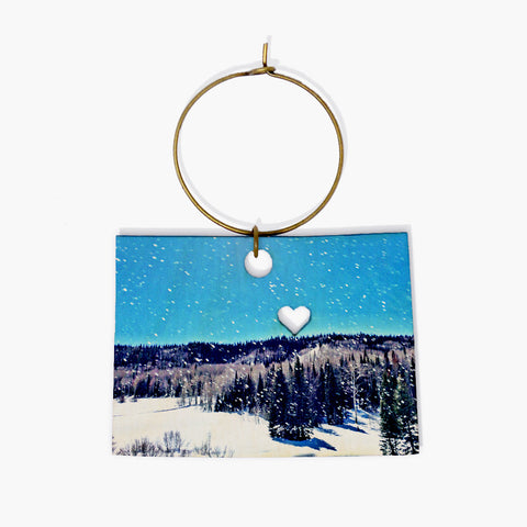 Snowdance Wine Charm