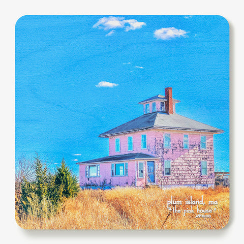 The Pink House Coaster