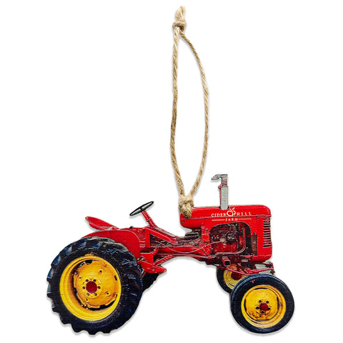 Red Tractor Ornament