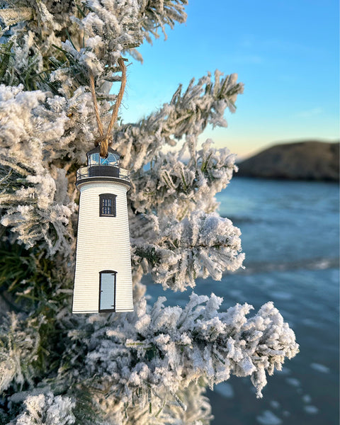 Lighthouse Ornament (Plum Island)