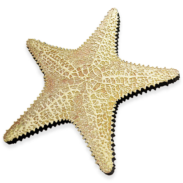 Starfish Coaster (Gold)