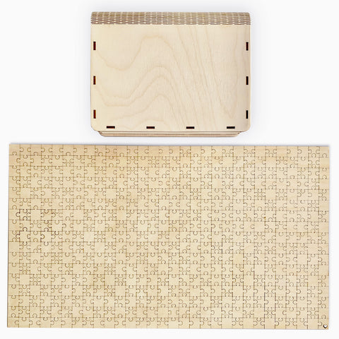 Custom 500 Piece Wooden Puzzle