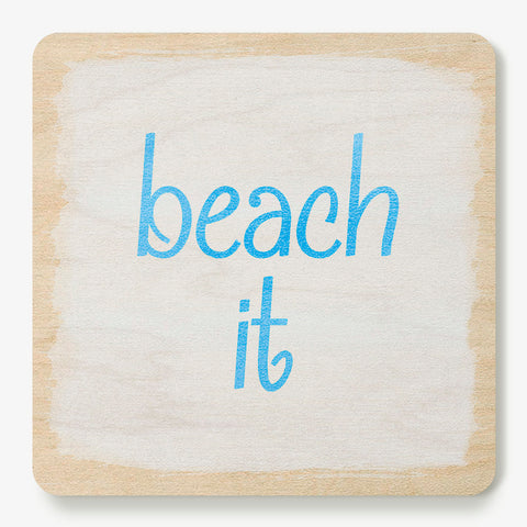 Beach It Coaster