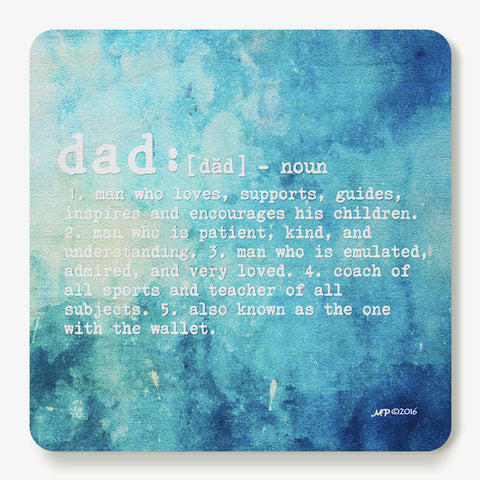 Dad ~ Definition Coaster