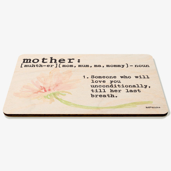 Mother ~ Definition Postcard