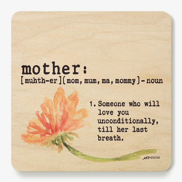 Mother ~ Definition Coaster
