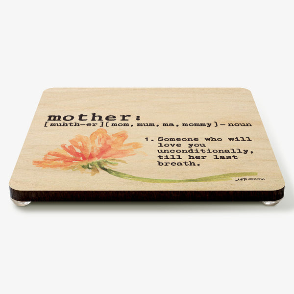 Mother ~ Definition Coaster