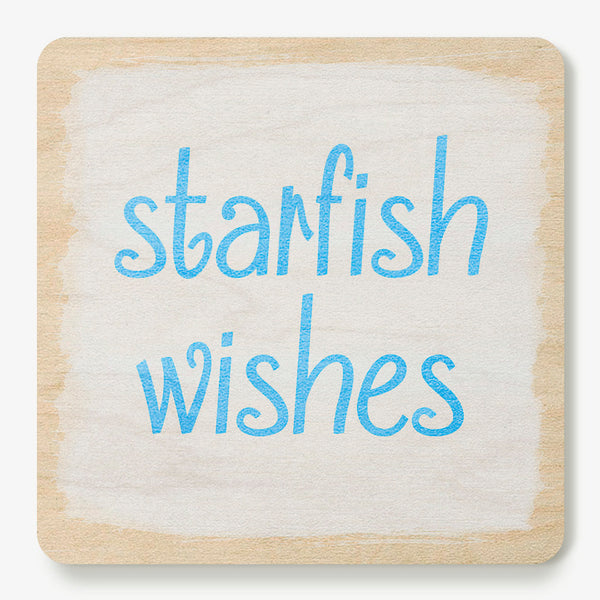 Starfish Wishes Coaster