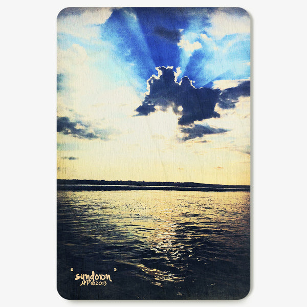 Sundown Postcard