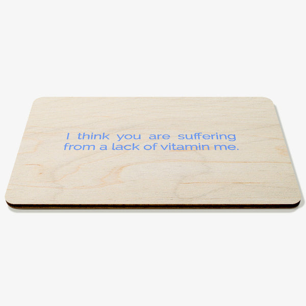 Vitamin Postcard